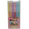 BOLIGRAFO GEL TENDANCE 0.7 MM RETRACTIL 6 PC PASTEL (070510)